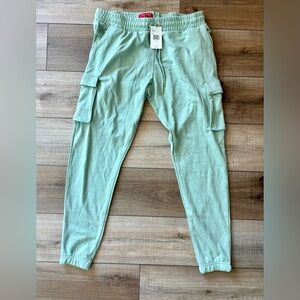Guess Daula Jogger in Matcha Dust Mew With Tags